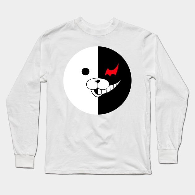 Monokuma Long Sleeve T-Shirt by MidnightPremiere